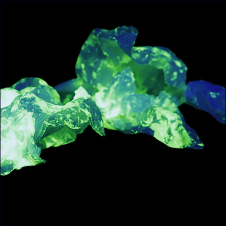 Hygiène des mains gel invisible UV vert